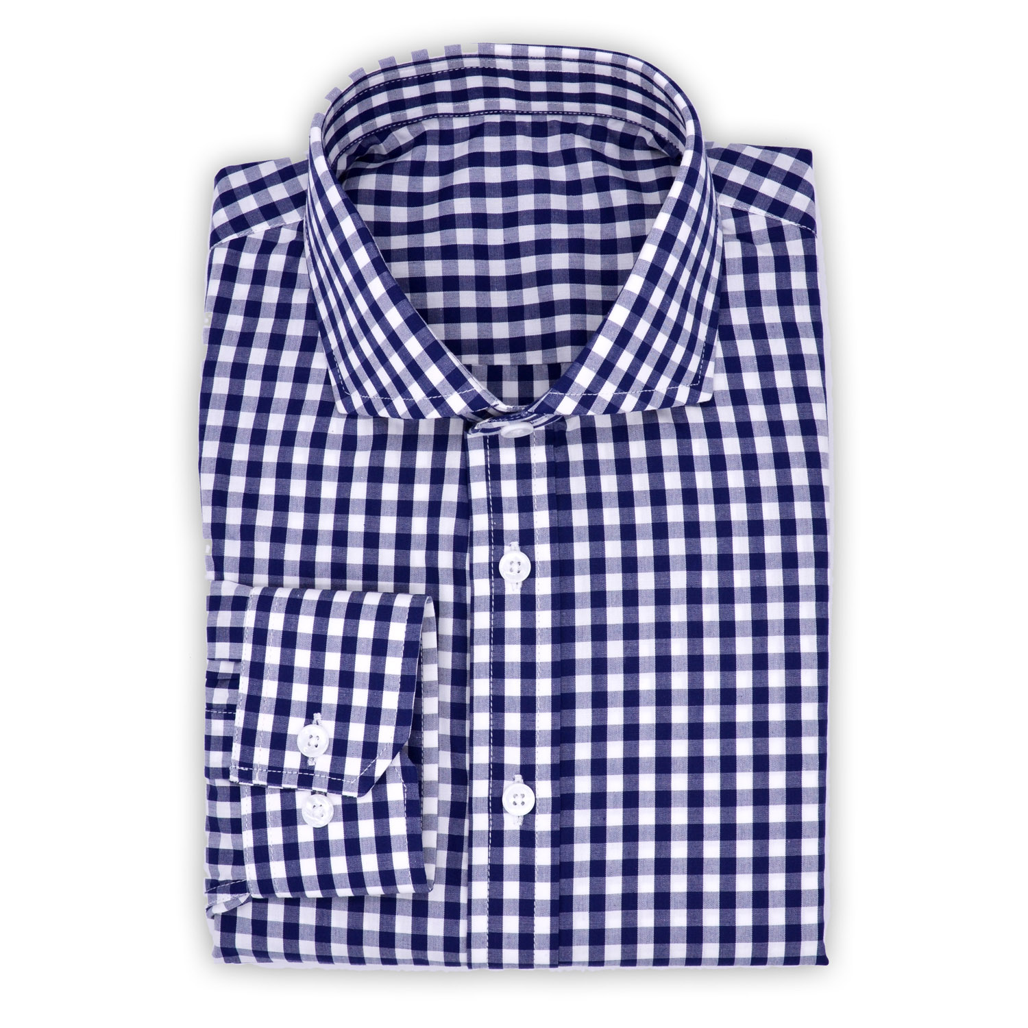 Navy Blue Gingham